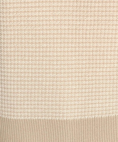 niko and...（ニコアンド）の「2WAY柄ショートベスト（ベスト・レディース・ブラック/ベージュ/ブラウン/ブルー・MEDIUM/LARGE）」の17枚目の写真