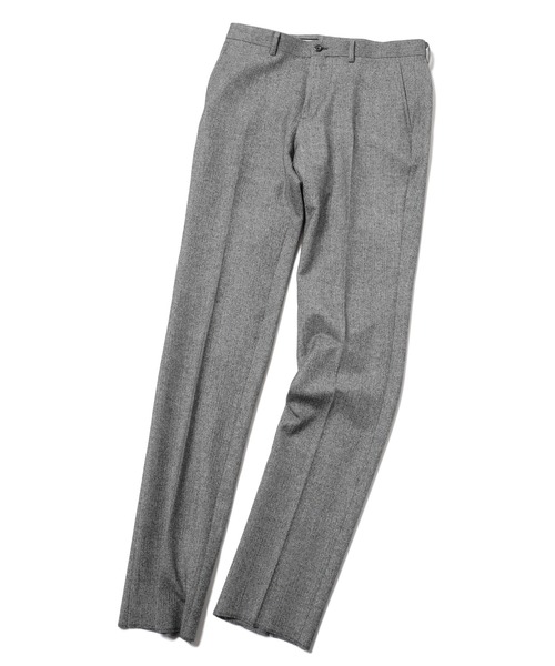 MEN'S BIGI(メンズビギ)の「クラシカルヘリンボーン ストレッチパンツ(スラックス・メンズ・ブラウン/グレー・01/02/03/04)」の11枚目の写真