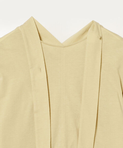 Ray BEAMS（レイビームス）の「RBS / ネッククロス リボンTシャツ（Tシャツ/カットソー・レディース・ブラック/ベージュ/ブルー系その他2・ONE SIZE）」の5枚目の写真