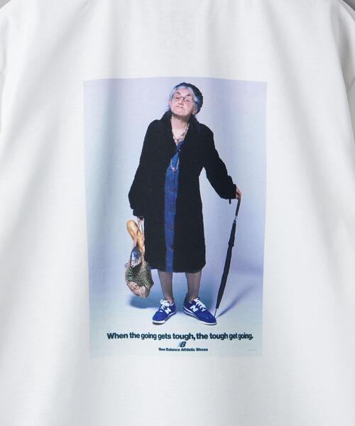 NEW BALANCE（ニューバランス）の「【別注】 ＜New Balance（ニューバランス）＞ LS TEE GRANDMOM/カットソー（Tシャツ/カットソー・メンズ・ホワイト・XL/M/L）」の8枚目の写真