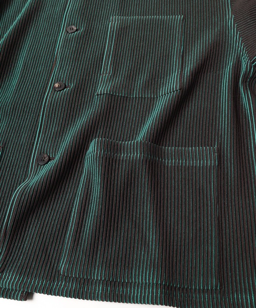 JieDa / RIPPLE COVERALLS/カバーオール/1/レーヨン/GRN Jieda（ジエダ）の「RIPPLE COVERALLS（カバーオール）」 - WEAR