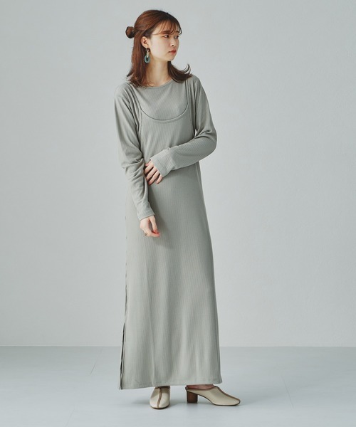 ORiental TRaffic(オリエンタルトラフィック)の「パイピングミュールサンダル/11301(パンプス・レディース・ベージュ/グリーン/ブラック・L/M/LL/S)」の6枚目の写真