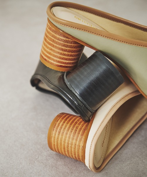 ORiental TRaffic(オリエンタルトラフィック)の「パイピングミュールサンダル/11301(パンプス・レディース・ベージュ/グリーン/ブラック・L/M/LL/S)」の21枚目の写真