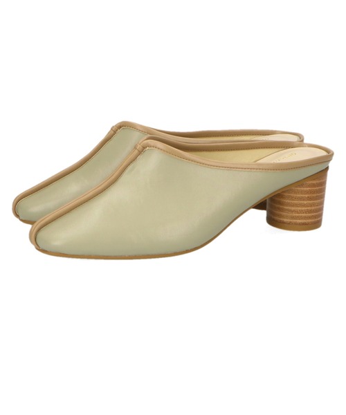 ORiental TRaffic(オリエンタルトラフィック)の「パイピングミュールサンダル/11301(パンプス・レディース・ベージュ/グリーン/ブラック・L/M/LL/S)」の10枚目の写真