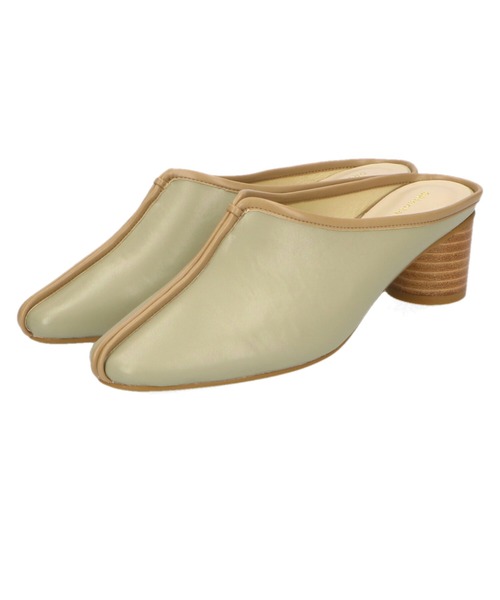 ORiental TRaffic(オリエンタルトラフィック)の「パイピングミュールサンダル/11301(パンプス・レディース・ベージュ/グリーン/ブラック・L/M/LL/S)」の11枚目の写真