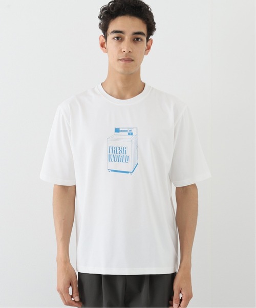 B.C STOCK（ベーセーストック）の「LAUNDRY Flesh  Tシャツ（Tシャツ/カットソー・メンズ・ホワイト/ホワイト×ホワイト/ホワイト系その他・MEDIUM/LARGE）」の11枚目の写真