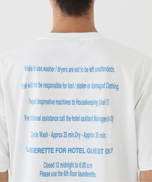 B.C STOCK（ベーセーストック）の「LAUNDRY Flesh  Tシャツ（Tシャツ/カットソー・メンズ・ホワイト/ホワイト×ホワイト/ホワイト系その他・MEDIUM/LARGE）」の15枚目の写真