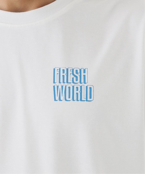 B.C STOCK（ベーセーストック）の「LAUNDRY Flesh  Tシャツ（Tシャツ/カットソー・メンズ・ホワイト/ホワイト×ホワイト/ホワイト系その他・MEDIUM/LARGE）」の18枚目の写真