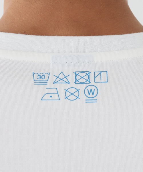 B.C STOCK（ベーセーストック）の「LAUNDRY Flesh  Tシャツ（Tシャツ/カットソー・メンズ・ホワイト/ホワイト×ホワイト/ホワイト系その他・MEDIUM/LARGE）」の19枚目の写真