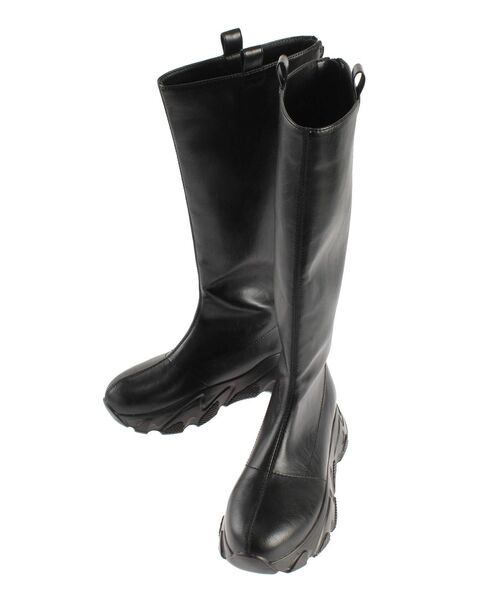 jouetie（ジュエティ）の「ジョッキーロングブーツ（ブーツ・レディース・ブラック/ブラウン・M/L）」の3枚目の写真