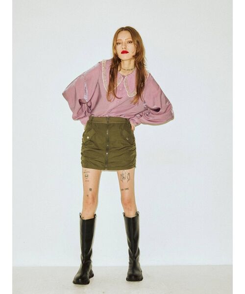 jouetie（ジュエティ）の「ジョッキーロングブーツ（ブーツ・レディース・ブラック/ブラウン・M/L）」の5枚目の写真