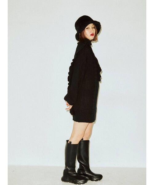 jouetie（ジュエティ）の「ジョッキーロングブーツ（ブーツ・レディース・ブラック/ブラウン・M/L）」の11枚目の写真