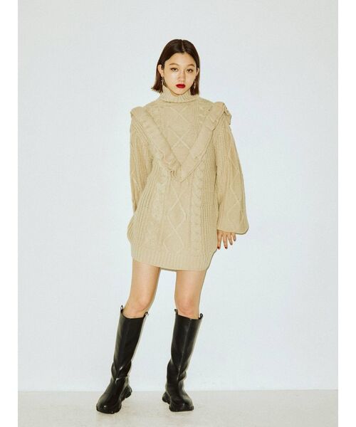 jouetie（ジュエティ）の「ジョッキーロングブーツ（ブーツ・レディース・ブラック/ブラウン・M/L）」の12枚目の写真