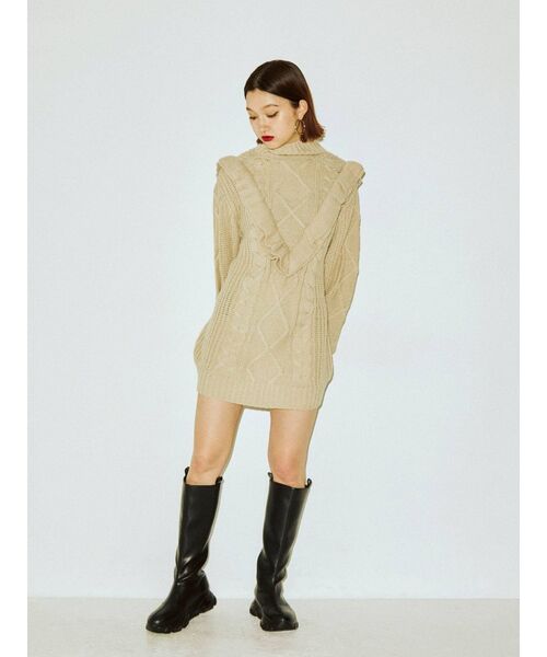 jouetie（ジュエティ）の「ジョッキーロングブーツ（ブーツ・レディース・ブラック/ブラウン・M/L）」の13枚目の写真