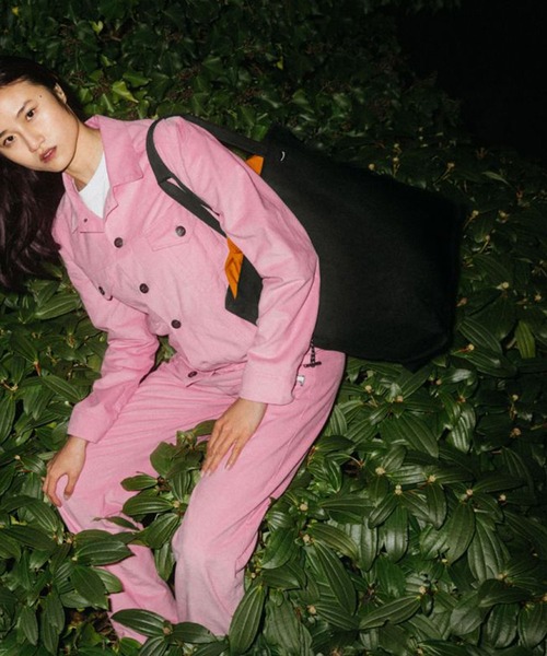 QWSTION（クエスション）の「QWSTION/クエスション  / BANANATEX Tote Bag（トートバッグ・レディース・ホワイト/ブラック・MEDIUM）」の15枚目の写真