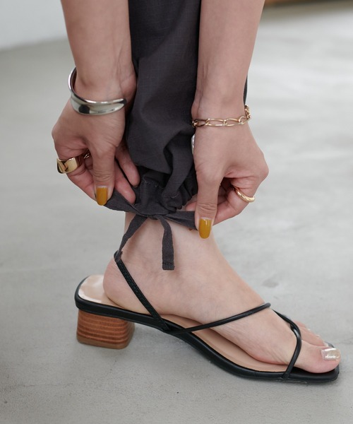 DISCOAT(ディスコート)の「リップストップカーゴパンツ(カーゴパンツ・レディース・チャコールグレー/カーキ・FREE)」の17枚目の写真