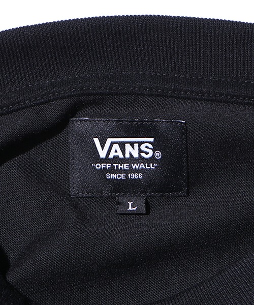 VANS（バンズ）の「VANS/ヴァンズ OFF THE WALL Emb. L/S T-Shirt ビッグシルエットロンT（Tシャツ/カットソー・メンズ・ホワイト/ブラック/グリーン・M/L/XL）」の9枚目の写真