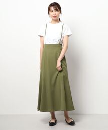 N.(N. Natural Beauty Basic) | サスペンダー付マーメイドスカート(スカート)