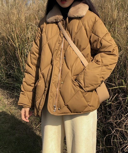 ABITOKYO（アビトーキョー）の「エコーファー衿キルティング中綿