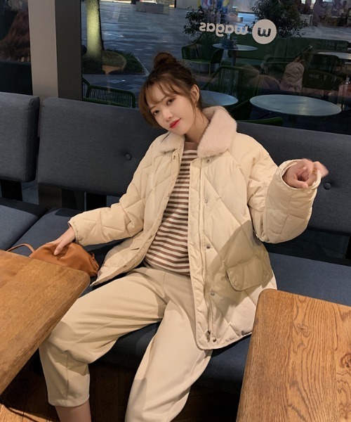 ABITOKYO（アビトーキョー）の「エコーファー衿キルティング中綿