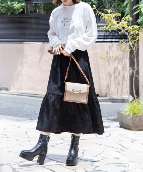 WEGO(ウィゴー)の「WEGO/ビット付きフラップショルダー(ショルダーバッグ・レディース・ブラック/その他1/その他2/ブラウン・FREE)」の20枚目の写真