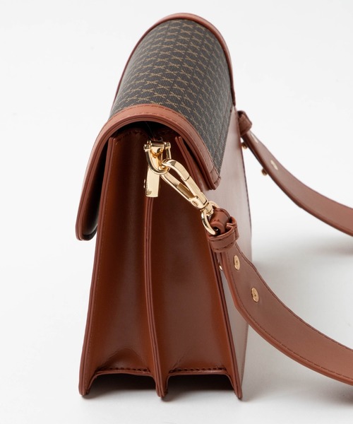 WEGO(ウィゴー)の「WEGO/ビット付きフラップショルダー(ショルダーバッグ・レディース・ブラック/その他1/その他2/ブラウン・FREE)」の8枚目の写真