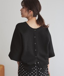 titivate | 前後2wayｺｸｰﾝｽﾘｰﾌﾞﾆｯﾄｶｰﾃﾞｨｶﾞﾝ(カーディガン/ボレロ)