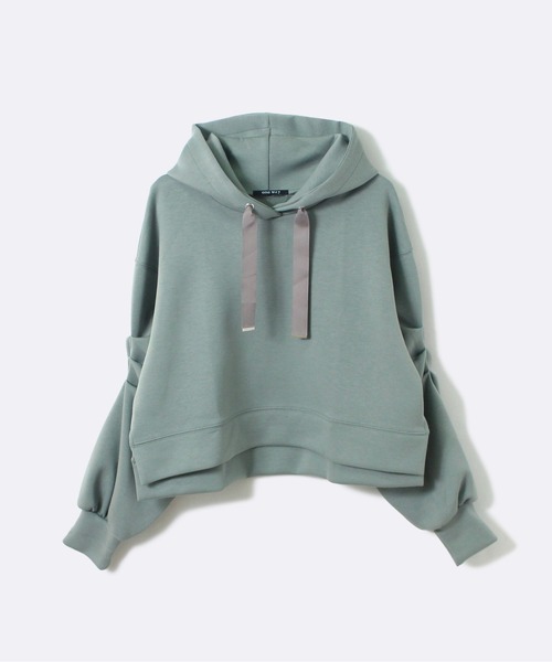 one way（ワンウェイ）の「【oneway】ダンボールニットパーカー（パーカー・レディース・ホワイト/ブラック/ベージュ/ブルー/ダークグリーン/ブルーグリーン・FREE）」の6枚目の写真