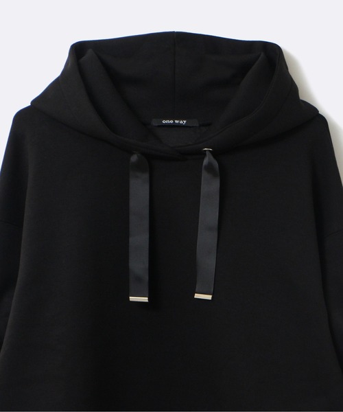 one way（ワンウェイ）の「【oneway】ダンボールニットパーカー（パーカー・レディース・ホワイト/ブラック/ベージュ/ブルー/ダークグリーン/ブルーグリーン・FREE）」の8枚目の写真