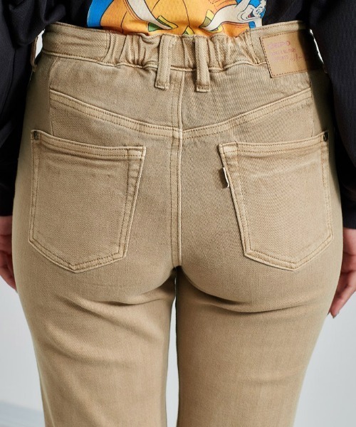 cepo（セポ）の「フレアーデニムパンツ　セットアップ可能（デニムパンツ・レディース・ブラウン/ベージュ/ブルー系2/ネイビー/ブルー系1・M/S）」の22枚目の写真