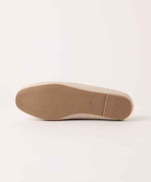 green label relaxing(グリーンレーベルリラクシング)の「フェイクファー ウォームモカシン(1cmヒール)(モカシン/デッキシューズ・レディース・オフホワイト/ライトブルー/ブラック/グレー・M/S/XL/L/XS)」の22枚目の写真