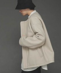 SENSE OF PLACE by URBAN RESEARCH | Newzealandwoolノーカラーブルゾン(ブルゾン)