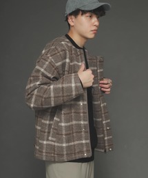 SENSE OF PLACE by URBAN RESEARCH | Newzealandwoolノーカラーブルゾン(ブルゾン)