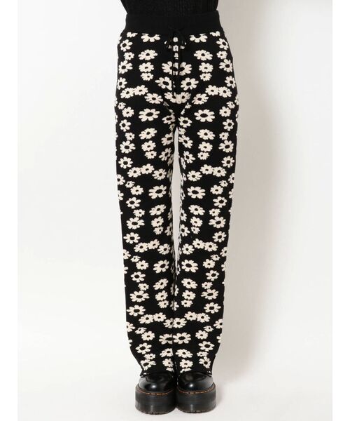 jouetie（ジュエティ）の「ジャガードパターンニットパンツ（その他パンツ・レディース・ブラック/パープル/ボルドー・MEDIUM）」の20枚目の写真