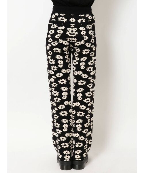 jouetie（ジュエティ）の「ジャガードパターンニットパンツ（その他パンツ・レディース・ブラック/パープル/ボルドー・MEDIUM）」の10枚目の写真