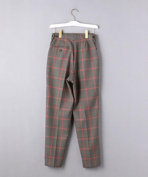 HYKE（ハイク）の「＜HYKE（ハイク）＞PLAID テーパードパンツ ■■■★（その他パンツ・レディース・ベージュ・1/2）」の2枚目の写真