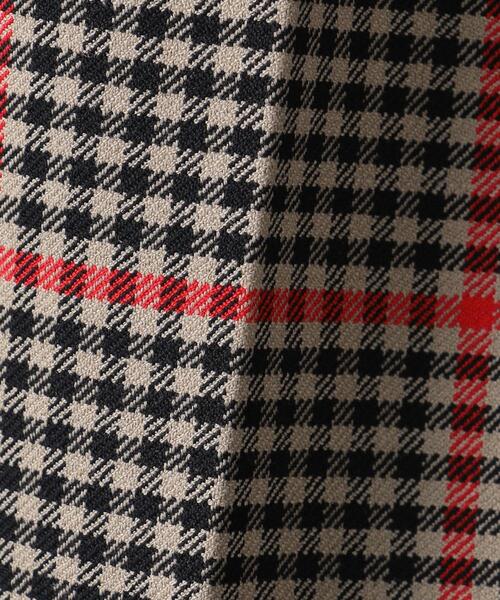 HYKE（ハイク）の「＜HYKE（ハイク）＞PLAID テーパードパンツ ■■■★（その他パンツ・レディース・ベージュ・1/2）」の8枚目の写真