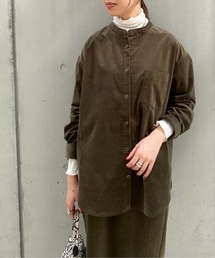 RIVE DROITE | 程よく抜け感も演出してくれる　コーデュロイシャツ(シャツ/ブラウス)