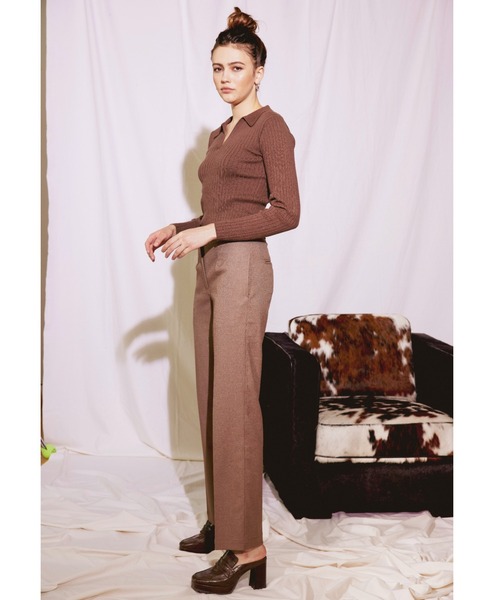 ALEXIA STAM（アリシアスタン）の「Square Toe Loafer Mules/スクエアトゥローファーミュール（ローファー・レディース・ホワイト/ブラウン/グリーン系その他・S/M/L）」の13枚目の写真