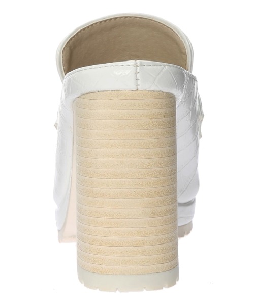 ☆ALEXIA STAM☆チャンキーヒールフリンジミュール☆ ALEXIA STAM（アリシアスタン）の「Chunky Heel Fringe Mules