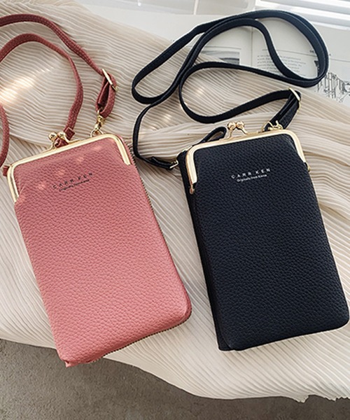 ANOTHER S（アナザーエス）の「長財布＆スマホケース一体型ショルダーバッグ（ショルダーバッグ・レディース・ブラック/カーキ/ブルー/ピンク/グレー/レッド/イエロー・FREE）」の10枚目の写真