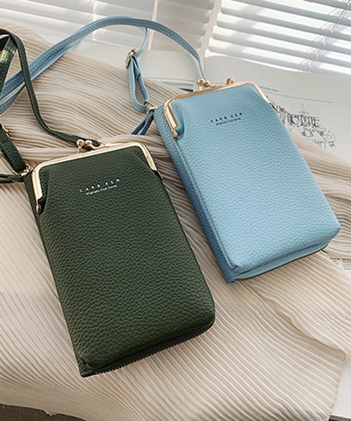 ANOTHER S（アナザーエス）の「長財布＆スマホケース一体型ショルダーバッグ（ショルダーバッグ・レディース・ブラック/カーキ/ブルー/ピンク/グレー/レッド/イエロー・FREE）」の15枚目の写真