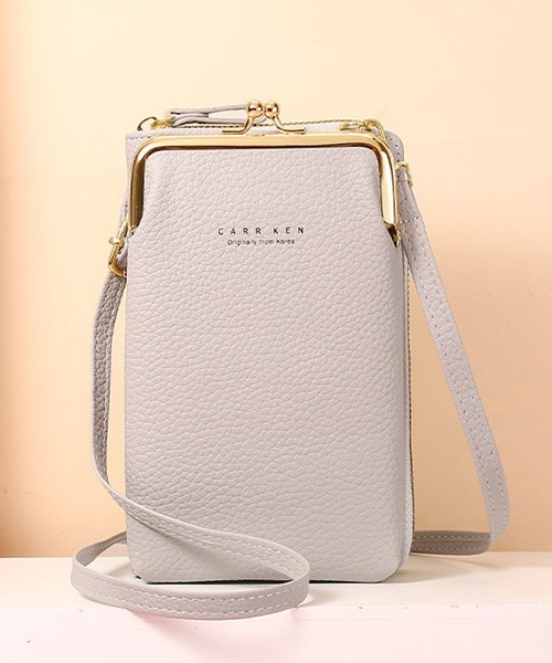 ANOTHER S（アナザーエス）の「長財布＆スマホケース一体型ショルダーバッグ（ショルダーバッグ・レディース・ブラック/カーキ/ブルー/ピンク/グレー/レッド/イエロー・FREE）」の16枚目の写真