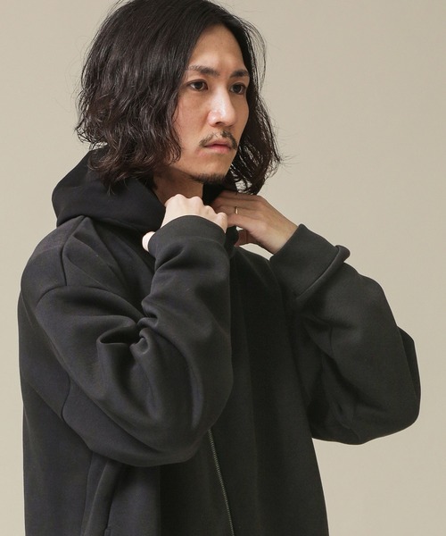 Light impact jersey ZIPフーディー