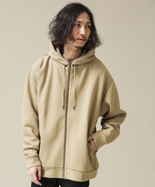 Light impact jersey ZIPフーディー