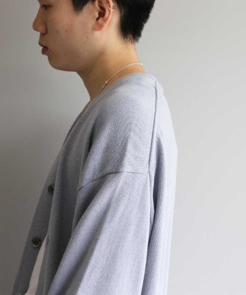 crepuscule（クレプスキュール）の「crepuscule Cardigan（ニット/セーター・メンズ・ベージュ/グレー/ブルー/グリーン・M/S）」の13枚目の写真