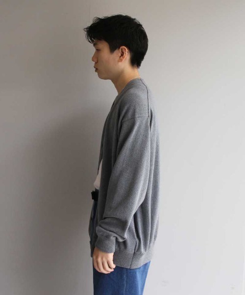 crepuscule（クレプスキュール）の「crepuscule Cardigan（ニット/セーター・メンズ・ベージュ/グレー/ブルー/グリーン・M/S）」の5枚目の写真