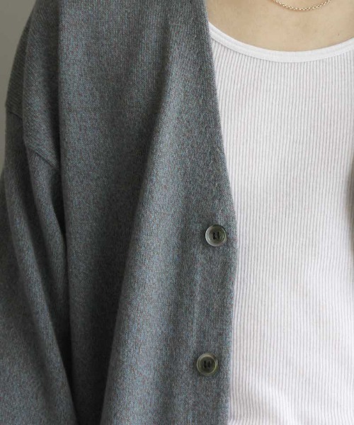 crepuscule（クレプスキュール）の「crepuscule Cardigan（ニット/セーター・メンズ・ベージュ/グレー/ブルー/グリーン・M/S）」の6枚目の写真