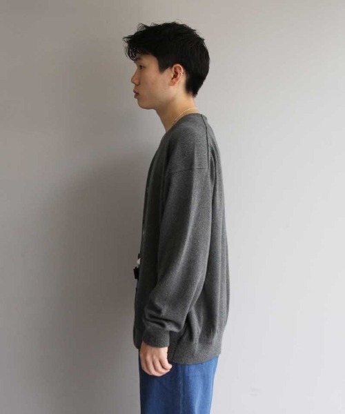 crepuscule（クレプスキュール）の「crepuscule Cardigan（ニット/セーター・メンズ・ベージュ/グレー/ブルー/グリーン・M/S）」の9枚目の写真