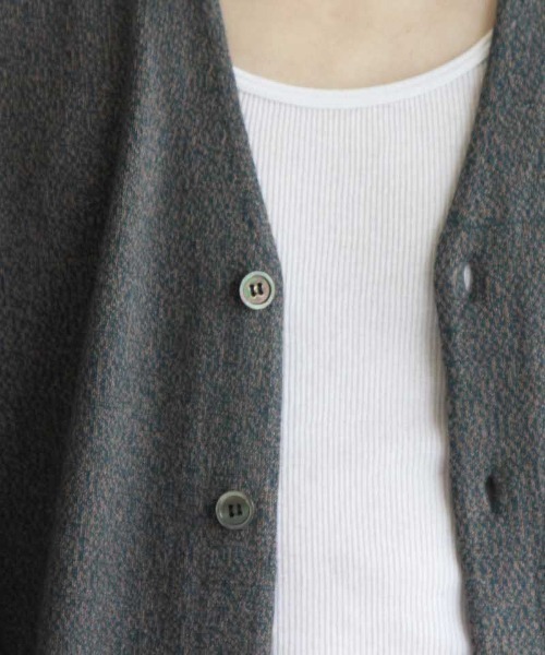 crepuscule（クレプスキュール）の「crepuscule Cardigan（ニット/セーター・メンズ・ベージュ/グレー/ブルー/グリーン・M/S）」の11枚目の写真